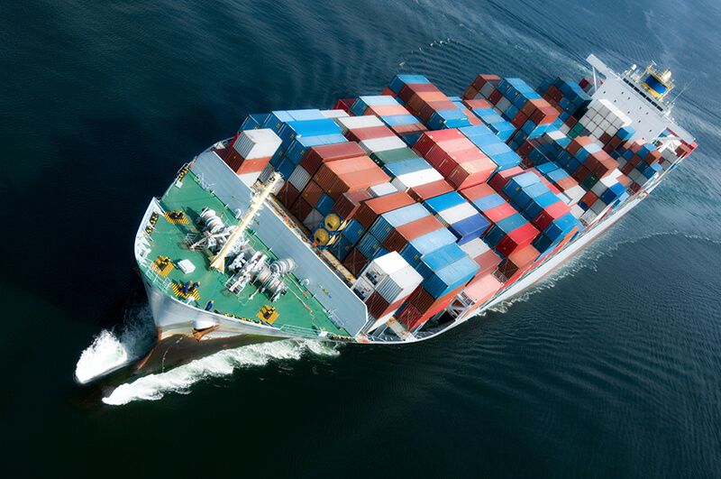 Container Ship to St. Maarten